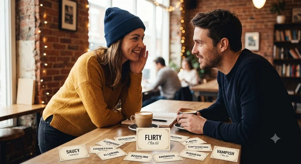 Synonyms of Flirty