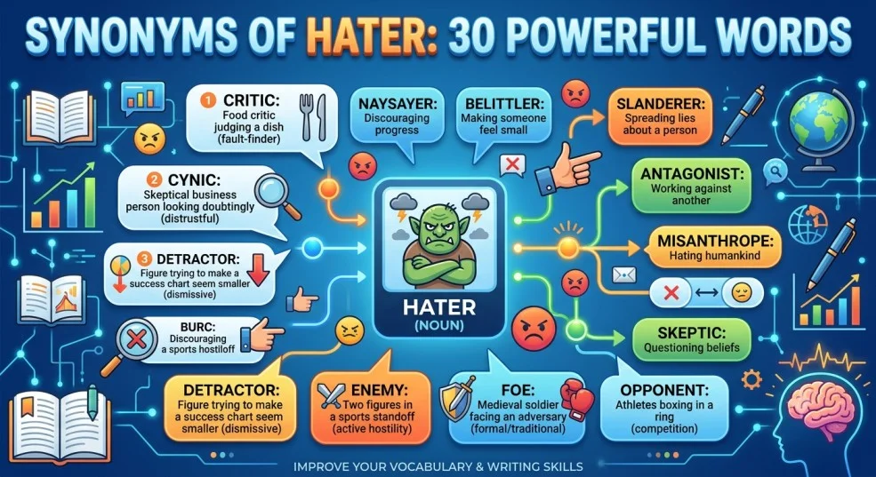 Synonyms of Hater