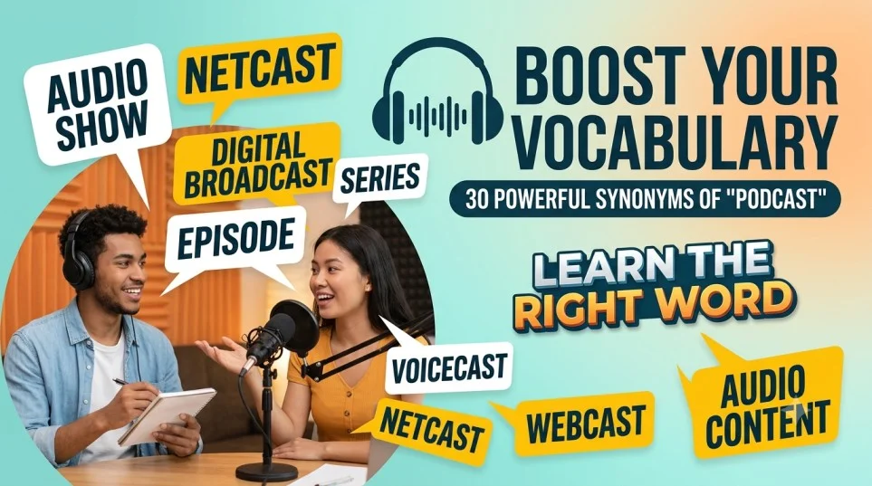 Synonyms of Podcast
