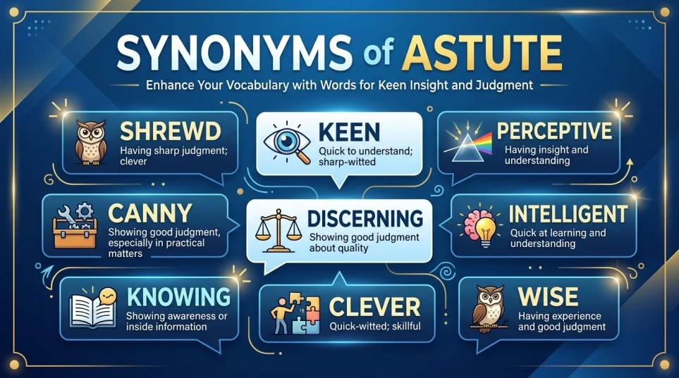 Synonyms of Astute