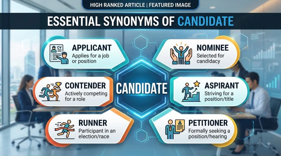 Synonyms of Candidate