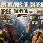 Synonyms of Chasm