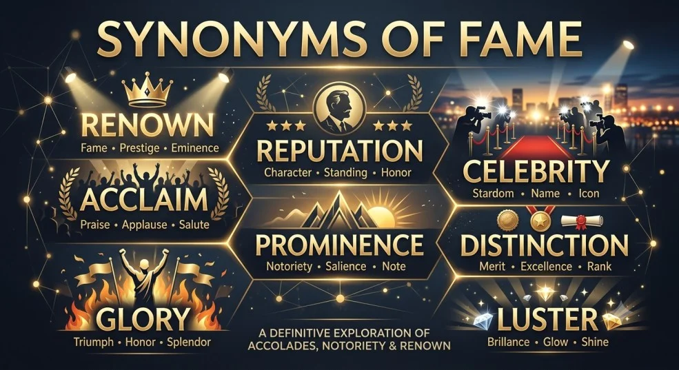 Synonyms of Fame