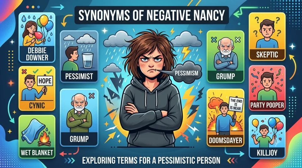 Synonyms of Negative Nancy
