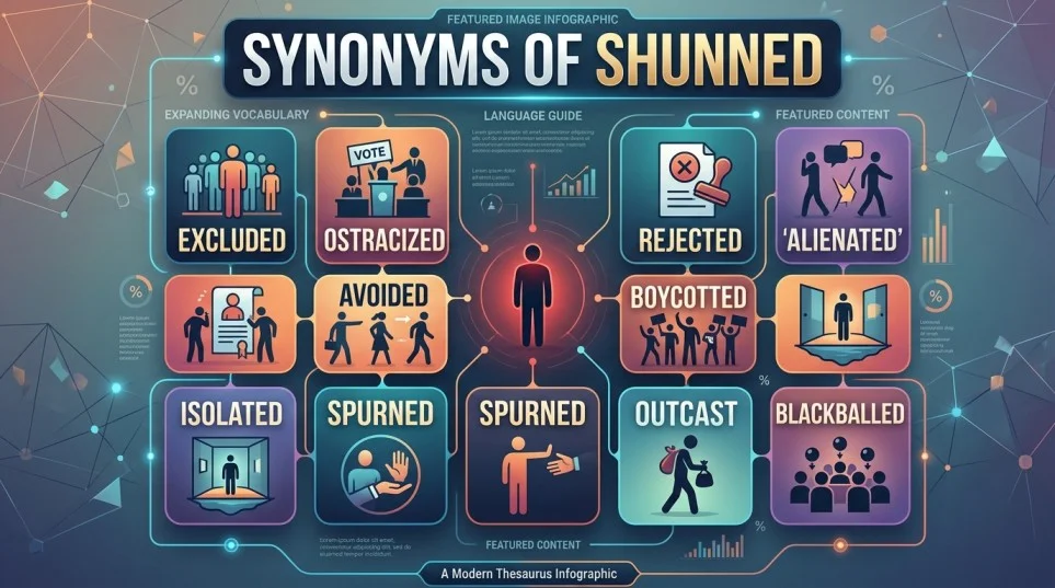 Synonyms of Shunned