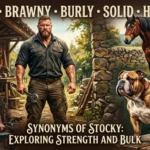 Synonyms of Stocky