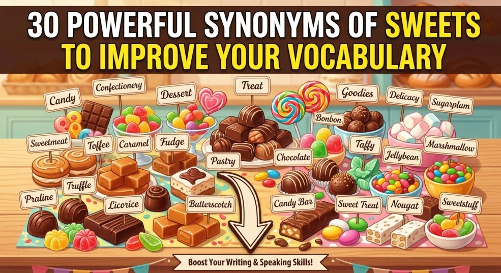 Synonyms of Sweets