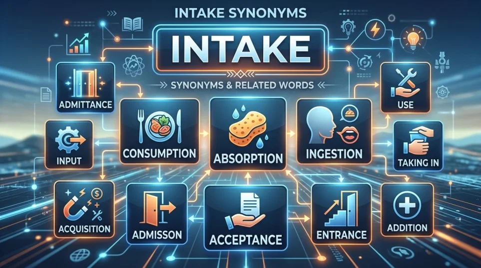 Synonyms of Intake