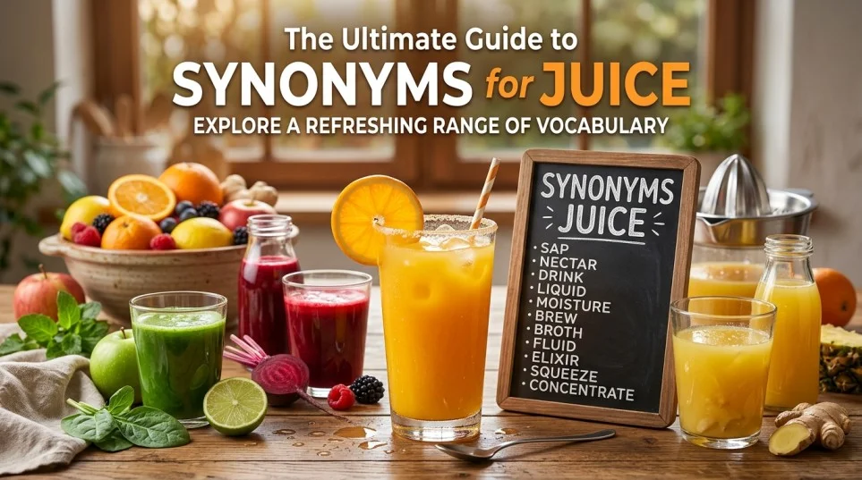 Synonyms of Juice