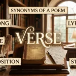 Synonyms of Poem