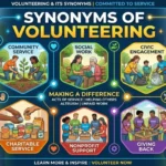 Synonyms of Volunteering